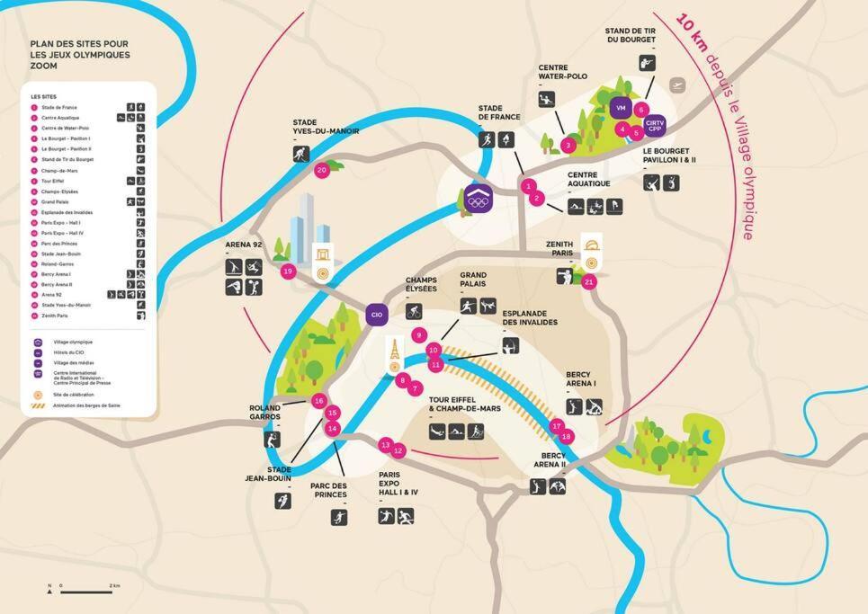 Bel Appartement 3Mn A Pied De La Gare Et 10Mn De Paris Argenteuil Exteriör bild